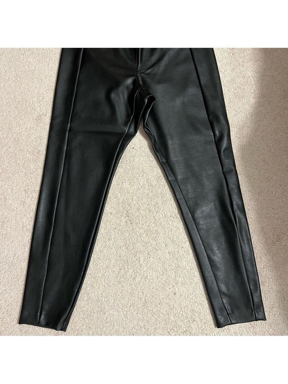 NWOT Banana Republic Vegan Leather Devon Legging Pants 8 Petite - Picture 8 of 8